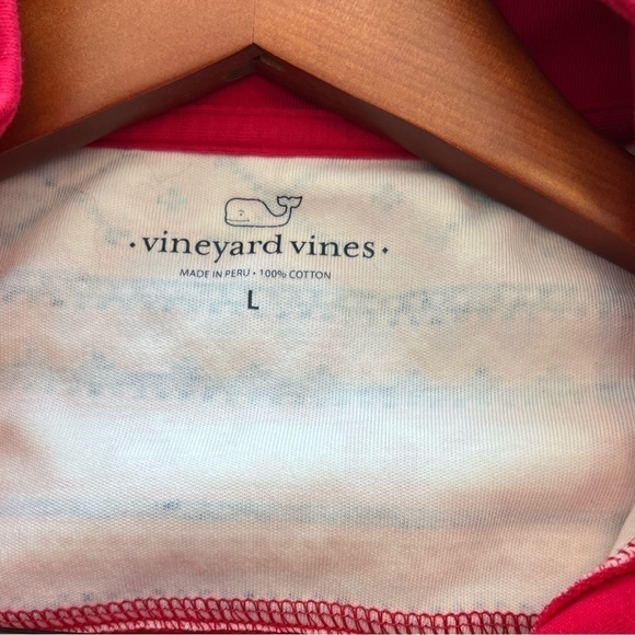 Vineyard Vines 1/4 Zip Pullover Nordic Logo
Red oversized Sweatshirt - Picture 15 of 15